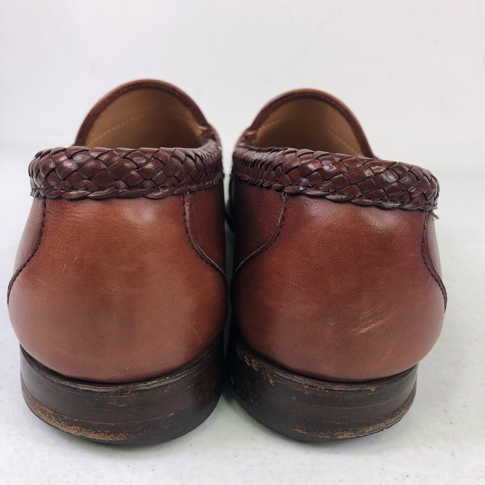 Allen Edmonds Maxfield Leather Tassel Loafer Shoes - Picture 5 of 10